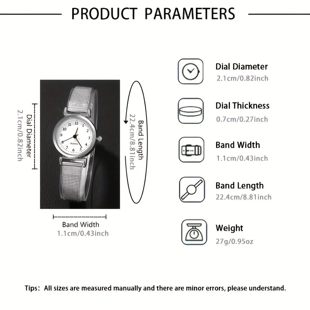 Chic Bracelet Watch Set
