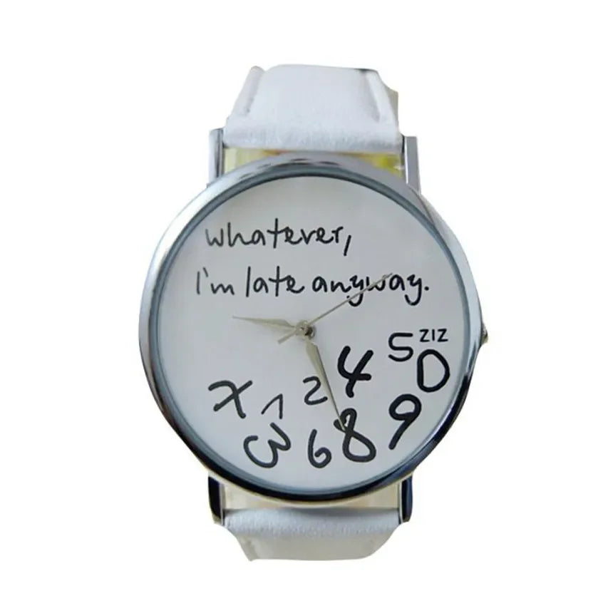 Vintage Letter Dial Watch