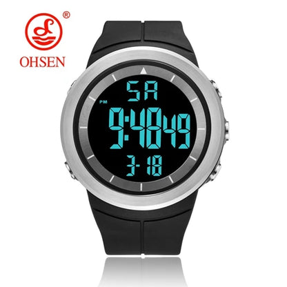 Black Tactical Digital Watch