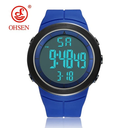 Black Tactical Digital Watch