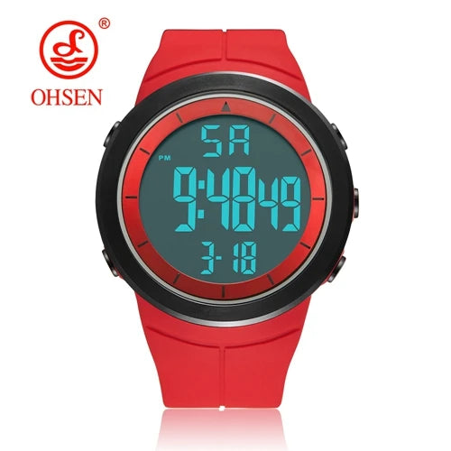 Black Tactical Digital Watch