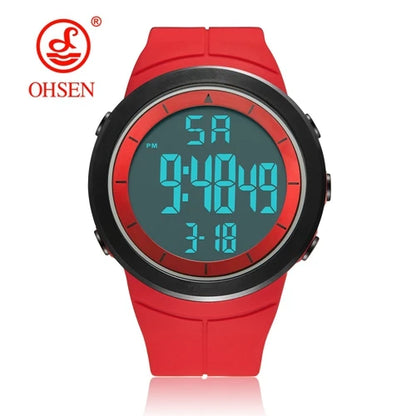 Black Tactical Digital Watch