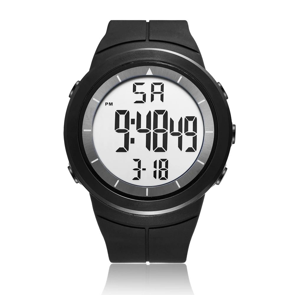 Black Tactical Digital Watch