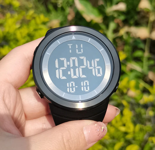 Black Tactical Digital Watch