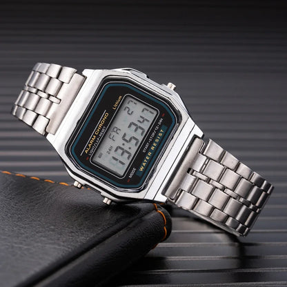 Gold Sport Digital Watch
