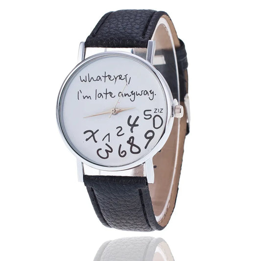 Vintage Letter Dial Watch