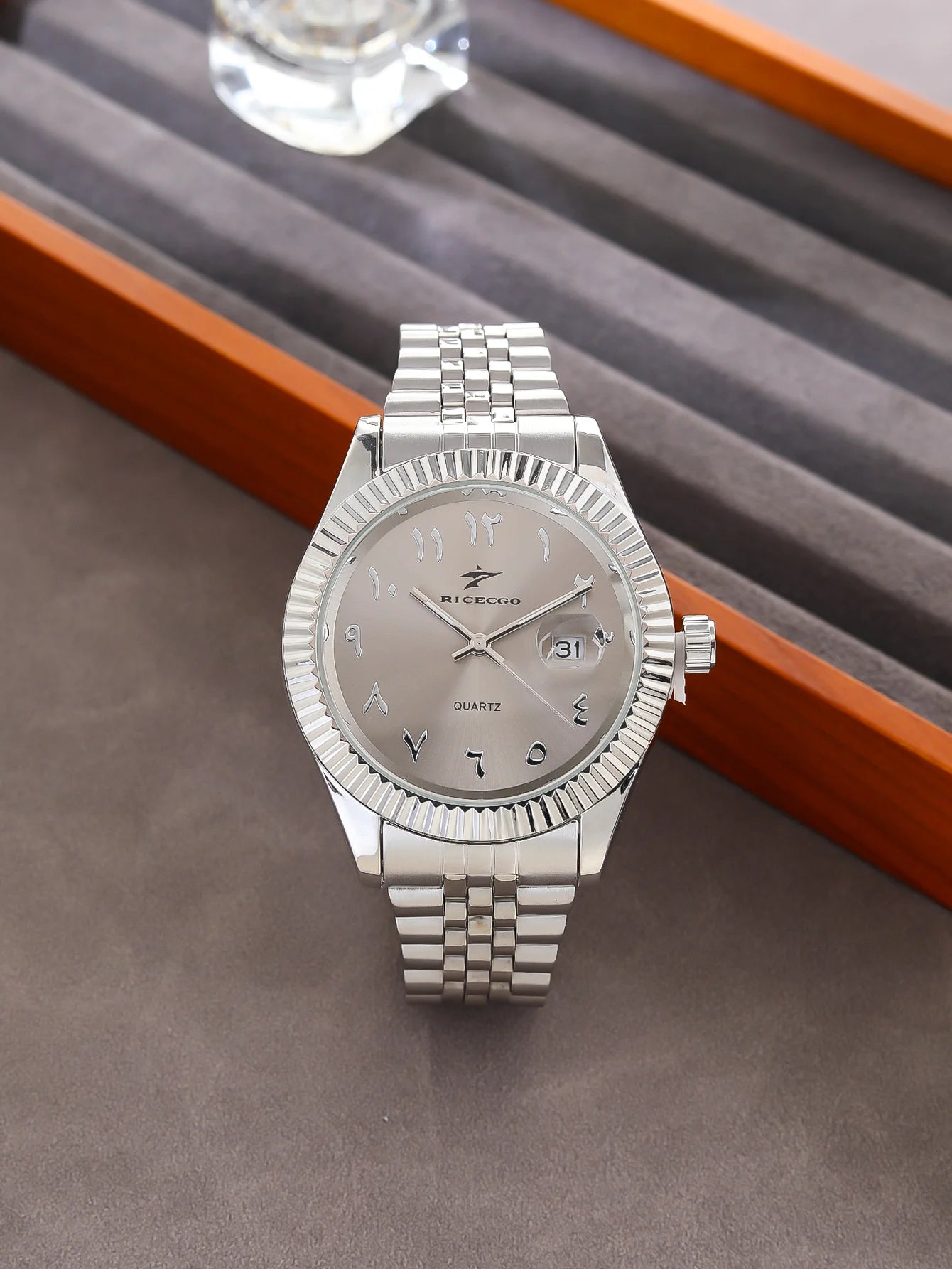 Prestige Steel Date Watch