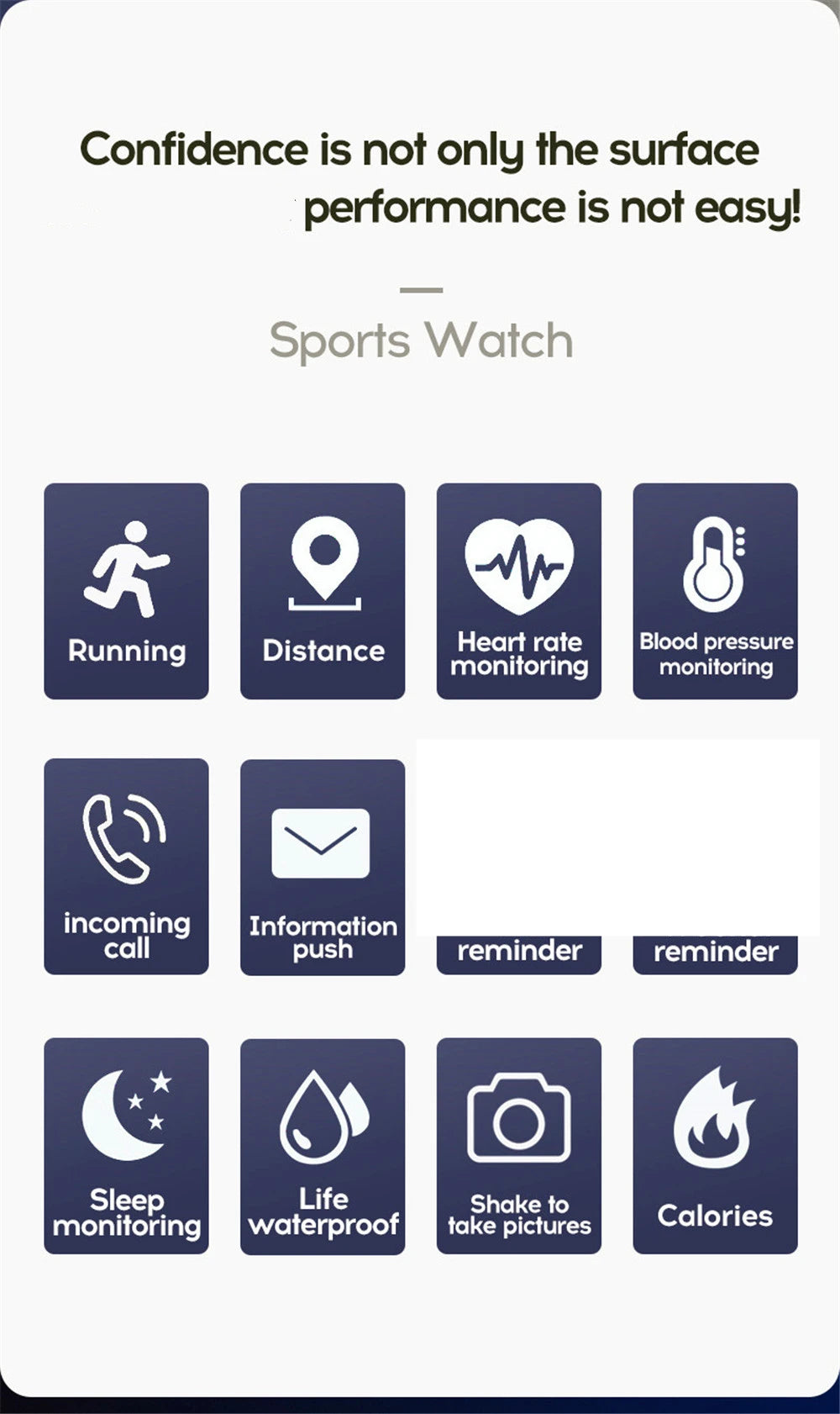 Smart Health Fitness Watch