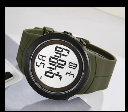 Black Tactical Digital Watch