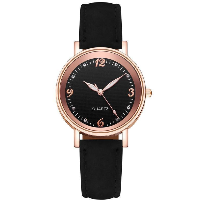 Luxe Leather Bracelet Watch