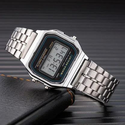 Gold Sport Digital Watch