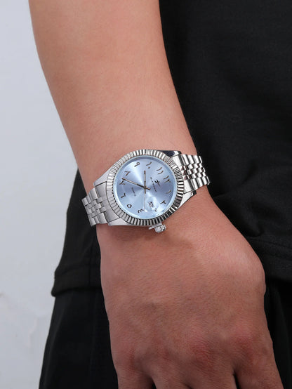 Prestige Steel Date Watch