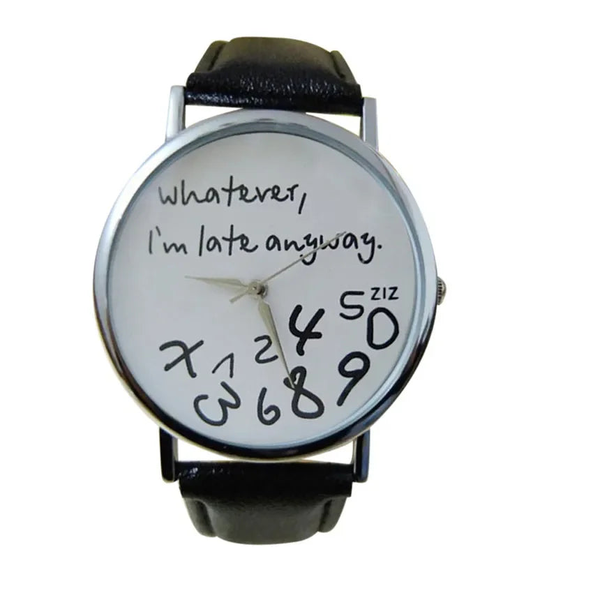 Vintage Letter Dial Watch