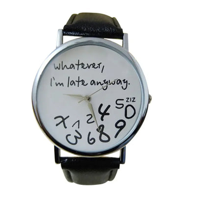 Vintage Letter Dial Watch