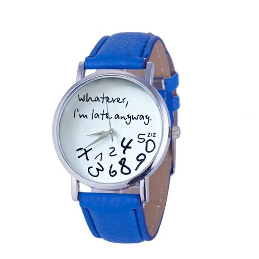 Vintage Letter Dial Watch