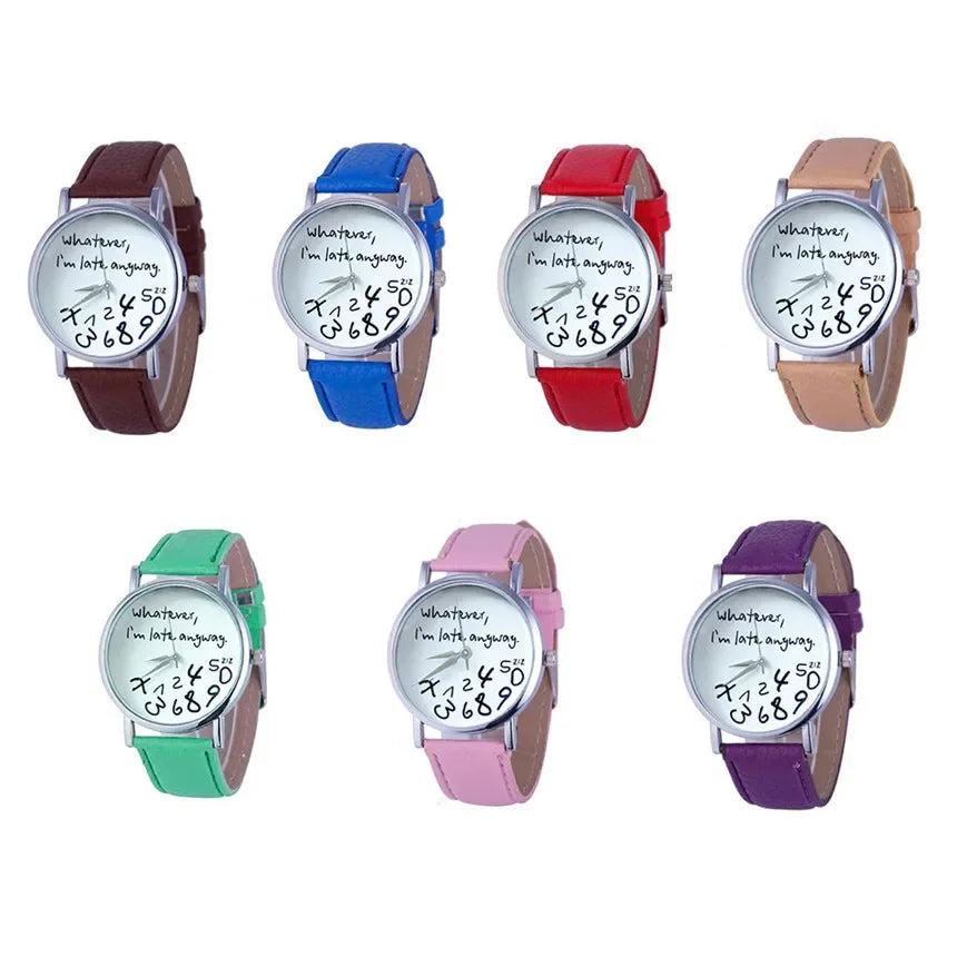 Vintage Letter Dial Watch