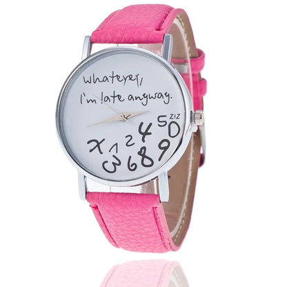 Vintage Letter Dial Watch