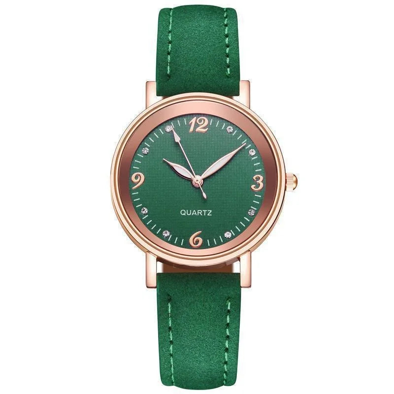 Luxe Leather Bracelet Watch