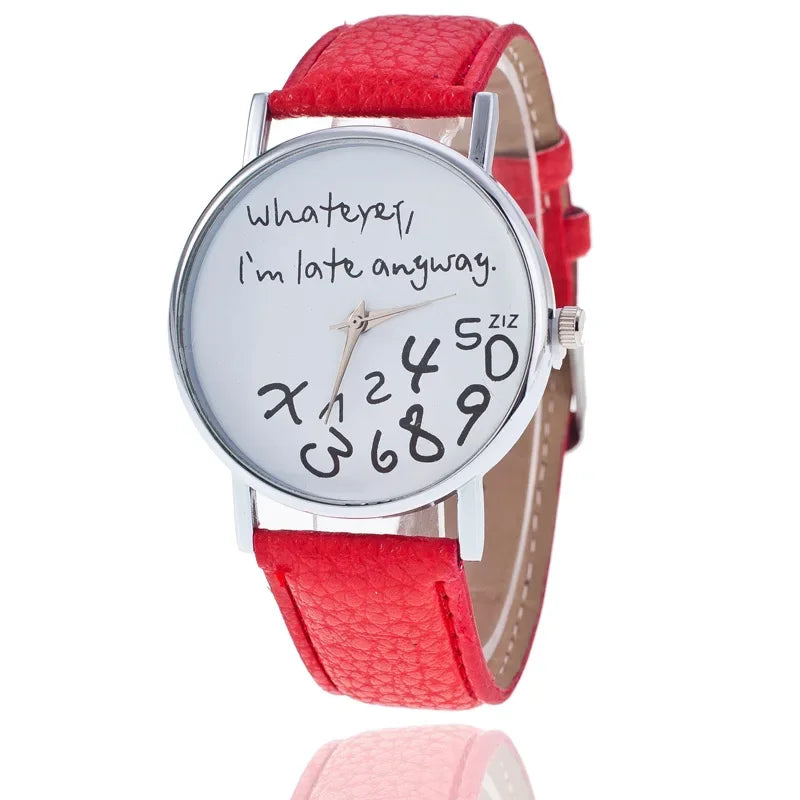 Vintage Letter Dial Watch