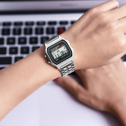 Gold Sport Digital Watch