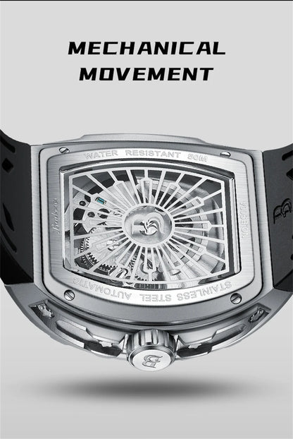 Diamond Tonneau Sport Watch