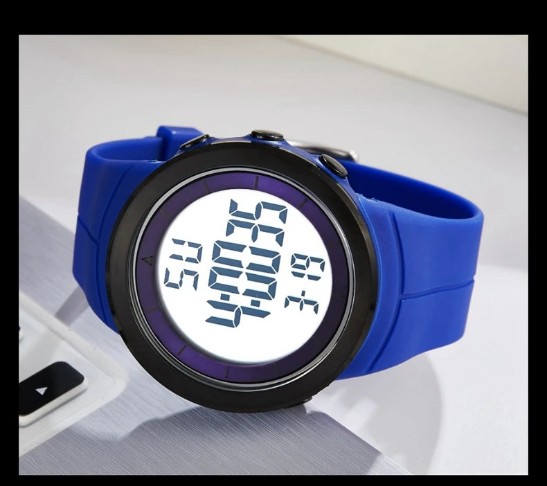 Black Tactical Digital Watch