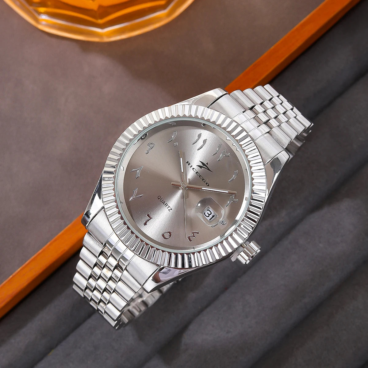 Prestige Steel Date Watch