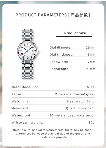Glow Steel Lady Watch