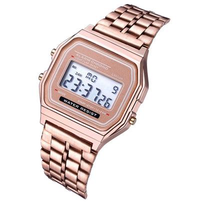 Gold Sport Digital Watch