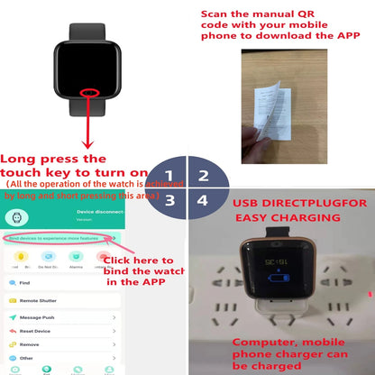 Smart Health Fitness Watch
