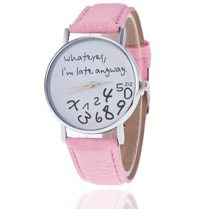 Vintage Letter Dial Watch