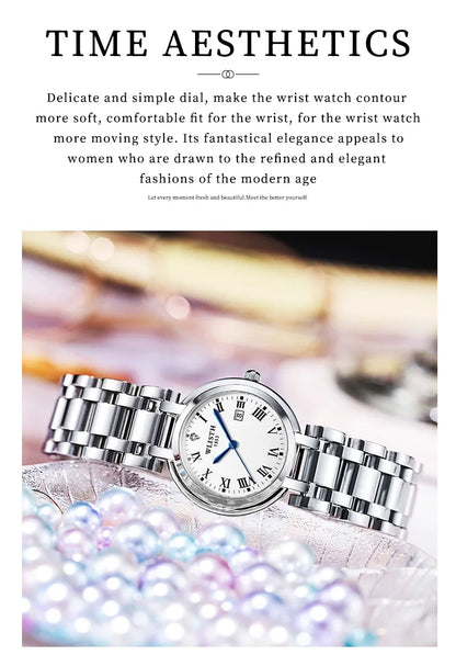 Glow Steel Lady Watch