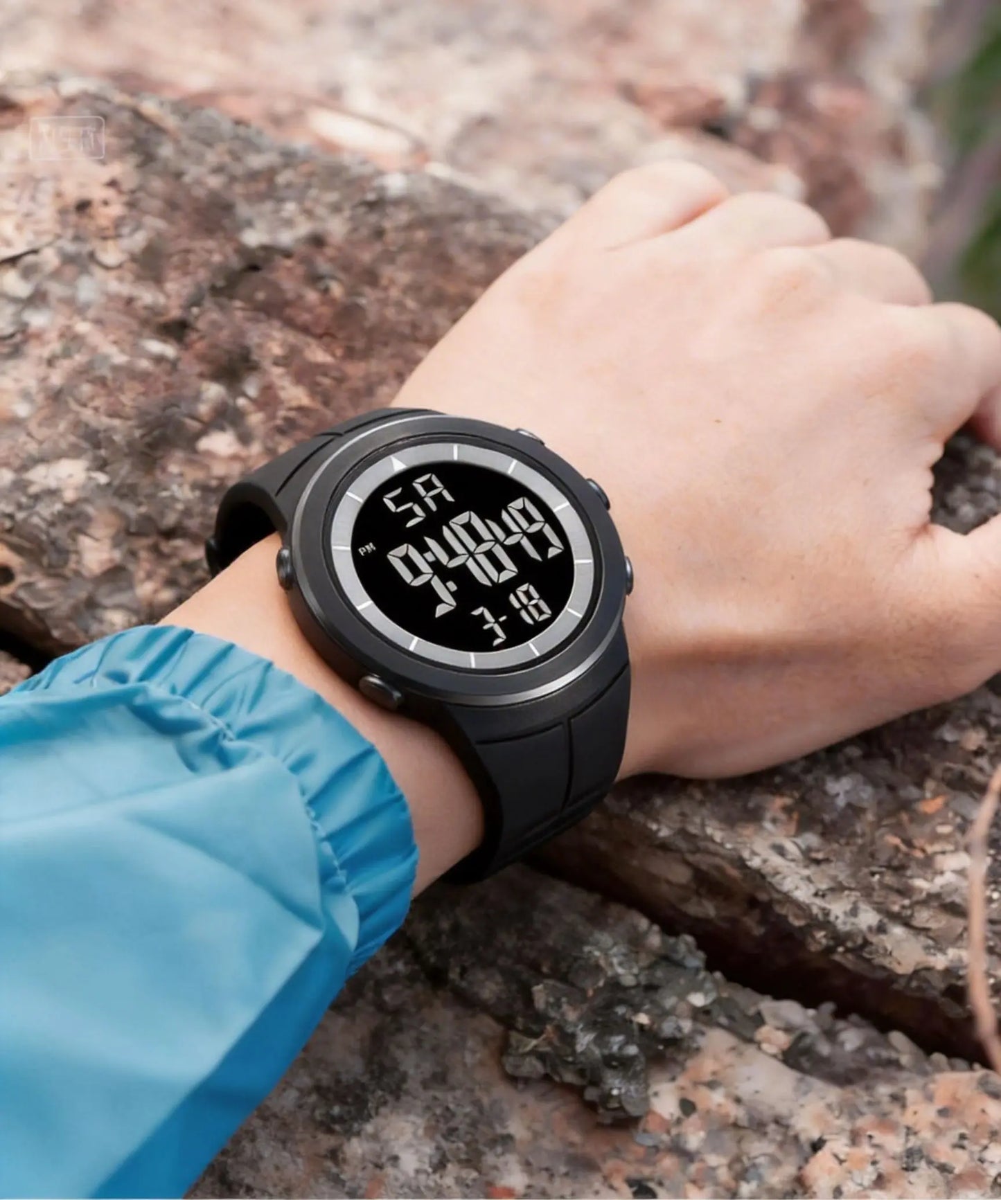 Black Tactical Digital Watch