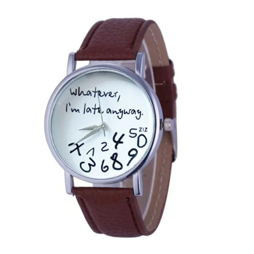 Vintage Letter Dial Watch