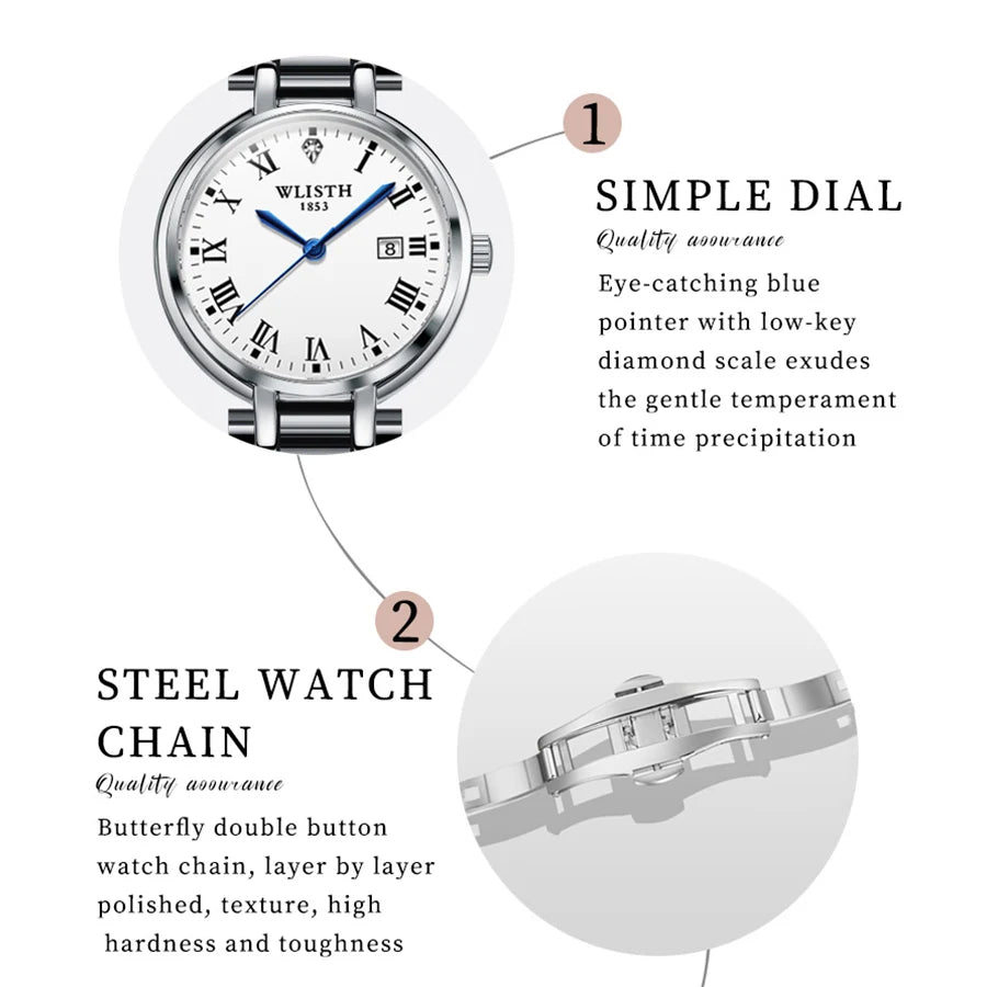 Glow Steel Lady Watch