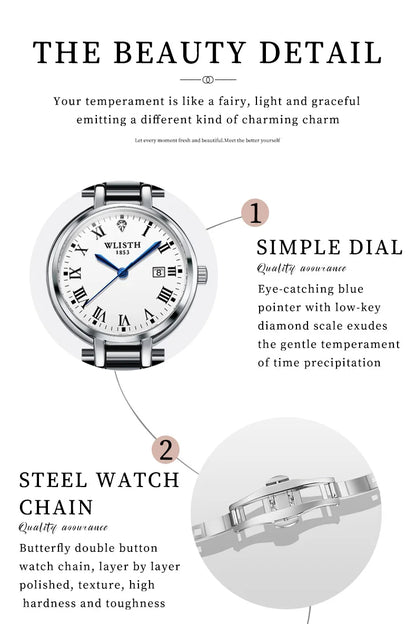 Glow Steel Lady Watch