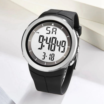 Black Tactical Digital Watch