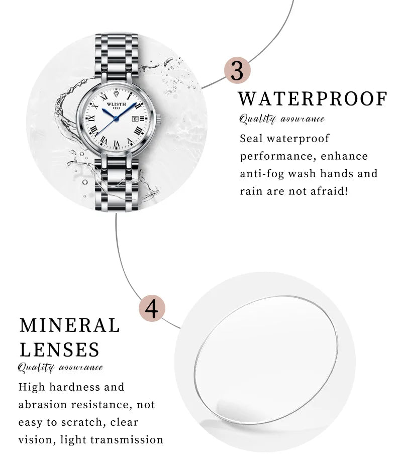 Glow Steel Lady Watch