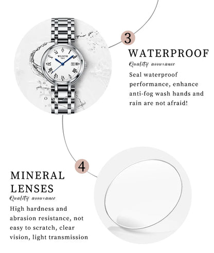 Glow Steel Lady Watch
