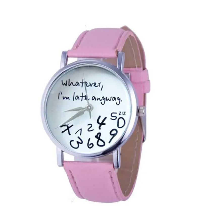 Vintage Letter Dial Watch