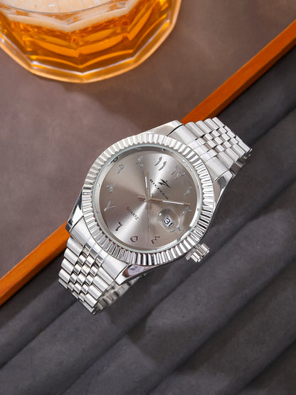 Prestige Steel Date Watch