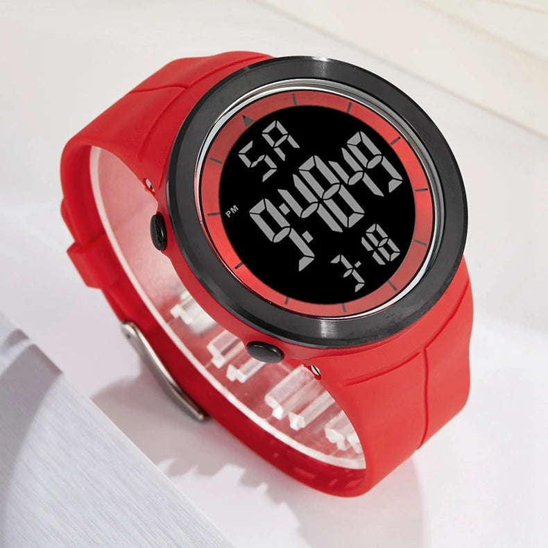 Black Tactical Digital Watch