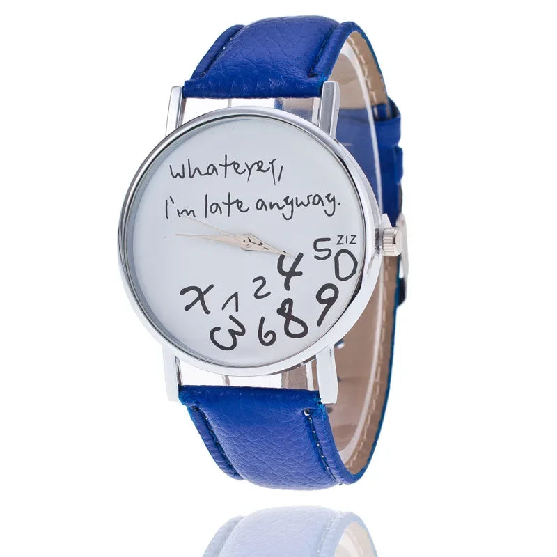 Vintage Letter Dial Watch