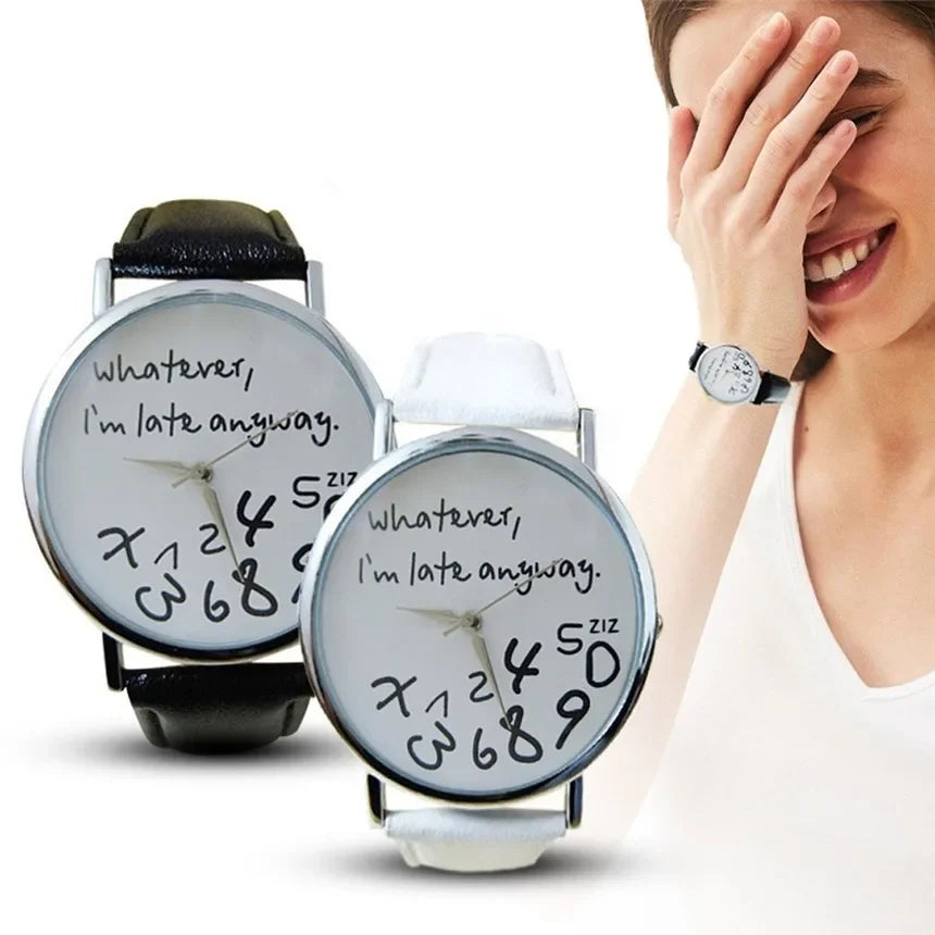 Vintage Letter Dial Watch